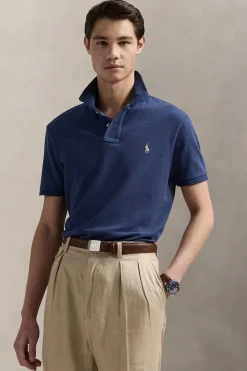 Polo Ralph Lauren Designer|T-shirts & Polo's^Heren polo korte mouw blauw