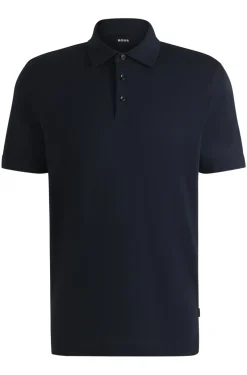 Boss Black Luxury|T-shirts & Polo's^Heren polo korte mouw blauw