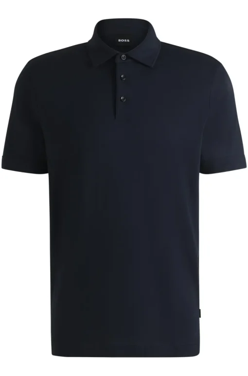 Boss Black Luxury|T-shirts & Polo's^Heren polo korte mouw blauw