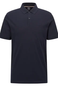 Boss Black Luxury|T-shirts & Polo's^Heren polo korte mouw blauw
