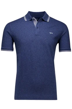 Paul & Shark Luxury|T-shirts & Polo's^Heren polo korte mouw blauw