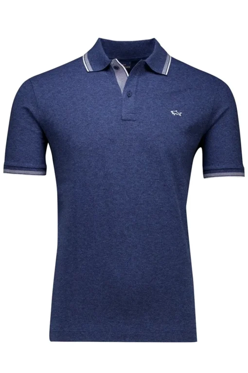 Paul & Shark Luxury|T-shirts & Polo's^Heren polo korte mouw blauw