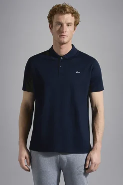 Paul & Shark Luxury|T-shirts & Polo's^Heren polo korte mouw blauw