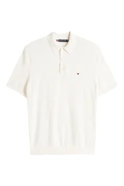 Tommy Hilfiger Jeans & Casuals|T-shirts & Polo's^Heren polo korte mouw bruin