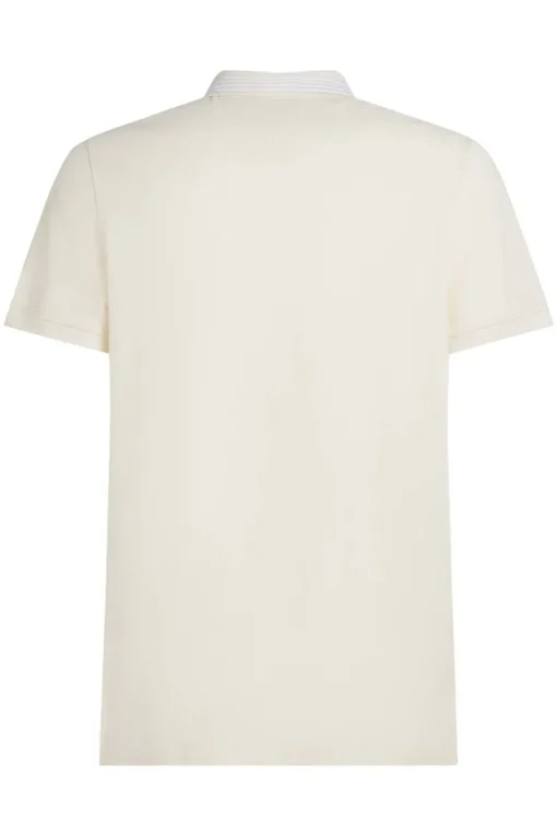 Tommy Hilfiger Jeans & Casuals|T-shirts & Polo's^Heren polo korte mouw bruin