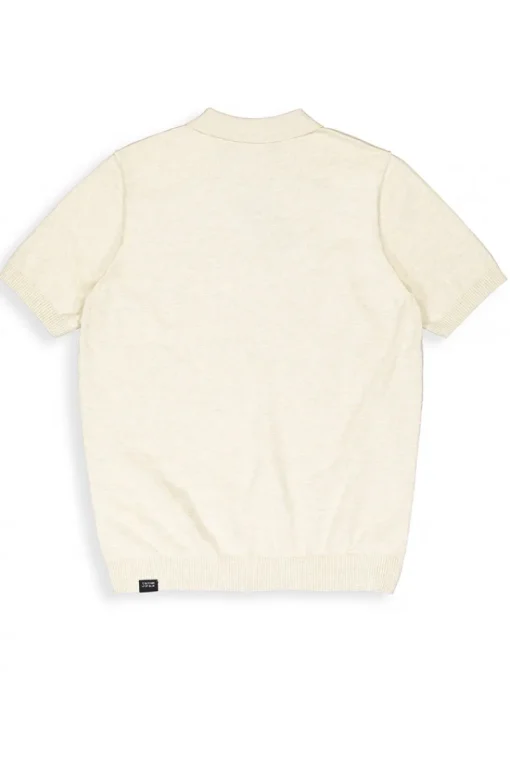 Butcher of Blue Jeans & Casuals|T-shirts & Polo's^Heren polo korte mouw bruin