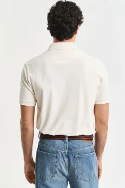 Gant Modern Classics|T-shirts & Polo's^Heren polo korte mouw bruin
