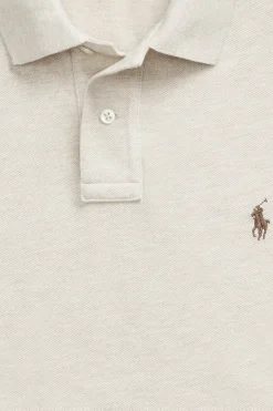 Polo Ralph Lauren Designer|T-shirts & Polo's^Heren polo korte mouw ecru
