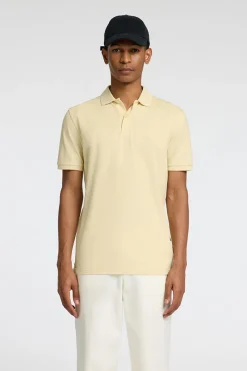 Selected Jeans & Casuals|T-shirts & Polo's^Heren polo korte mouw geel