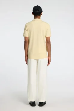 Selected Jeans & Casuals|T-shirts & Polo's^Heren polo korte mouw geel