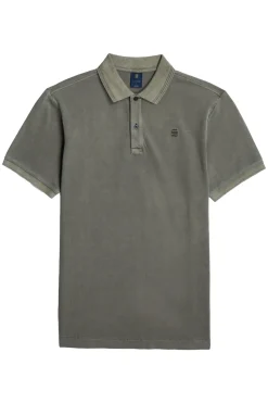 G-Star Jeans & Casuals|T-shirts & Polo's^Heren polo korte mouw groen