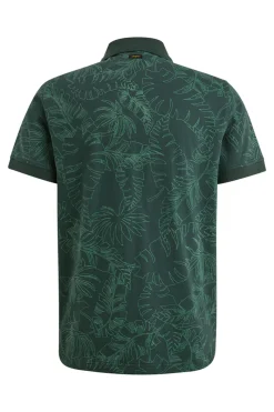 PME Legend Designer|T-shirts & Polo's^Heren polo korte mouw groen