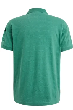 PME Legend Designer|T-shirts & Polo's^Heren polo korte mouw groen