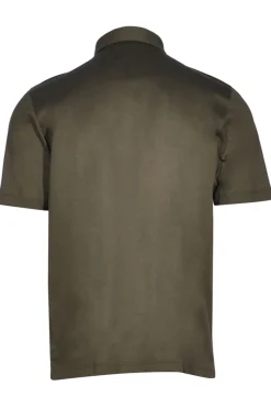Per Venti Luxury|T-shirts & Polo's^Heren polo korte mouw groen