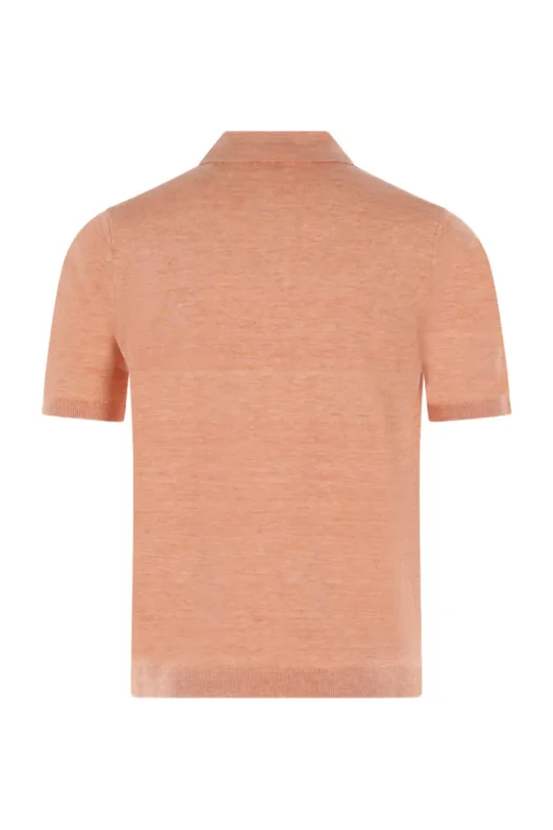 Daniele Fiesoli Outlet^Heren polo korte mouw oranje
