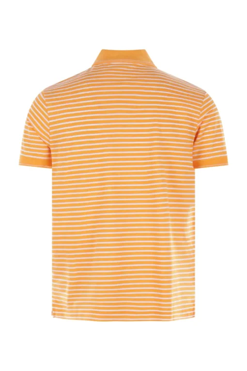 Paul & Shark Outlet^Heren polo korte mouw oranje