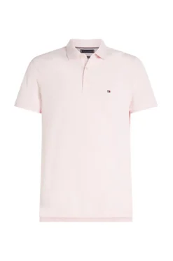 Tommy Hilfiger Jeans & Casuals|T-shirts & Polo's^Heren polo korte mouw rose