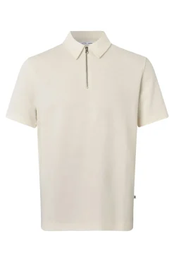 Samsøe Samsøe Designer|T-shirts & Polo's^Heren polo korte mouw wit