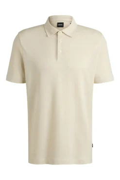 Boss Black Luxury|T-shirts & Polo's^Heren polo korte mouw wit