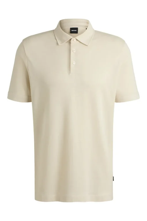 Boss Black Luxury|T-shirts & Polo's^Heren polo korte mouw wit