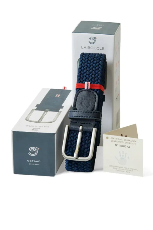 La Boucle Modern Classics|Riemen^Heren riem blauw