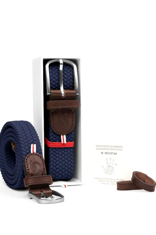 La Boucle Modern Classics|Riemen^Heren riem blauw