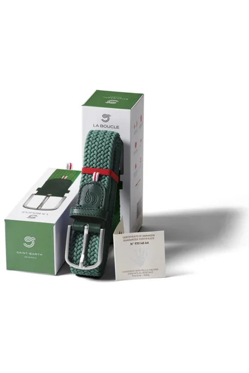 La Boucle Modern Classics|Riemen^Heren riem groen
