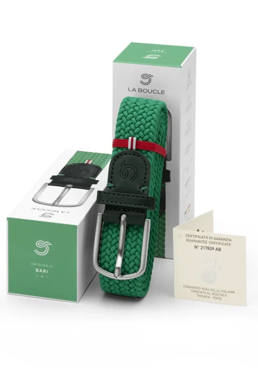 La Boucle Modern Classics|Riemen^Heren riem groen