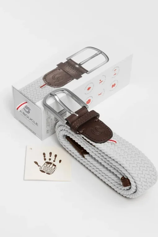 La Boucle Modern Classics|Riemen^Heren riem wit