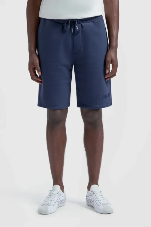 Olaf Hussein Designer|Broeken^Heren short blauw