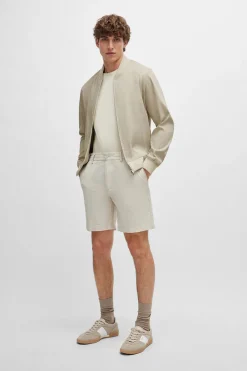 Boss Black Outlet^Heren short bruin