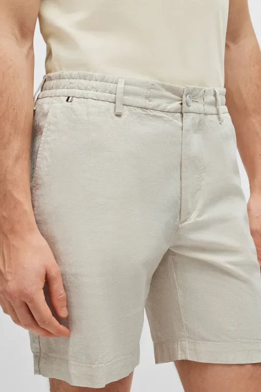Boss Black Outlet^Heren short bruin