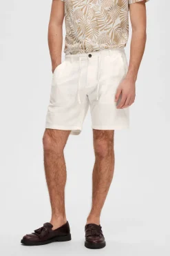 Selected Jeans & Casuals|Broeken^Heren short wit
