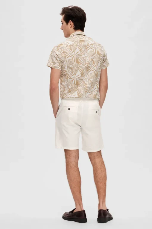 Selected Jeans & Casuals|Broeken^Heren short wit