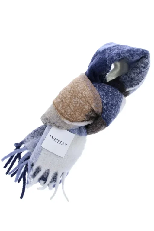 Profuomo Modern Classics|Sjaals^Heren sjaal blauw