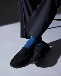 Falke Designer^Heren sokken blauw