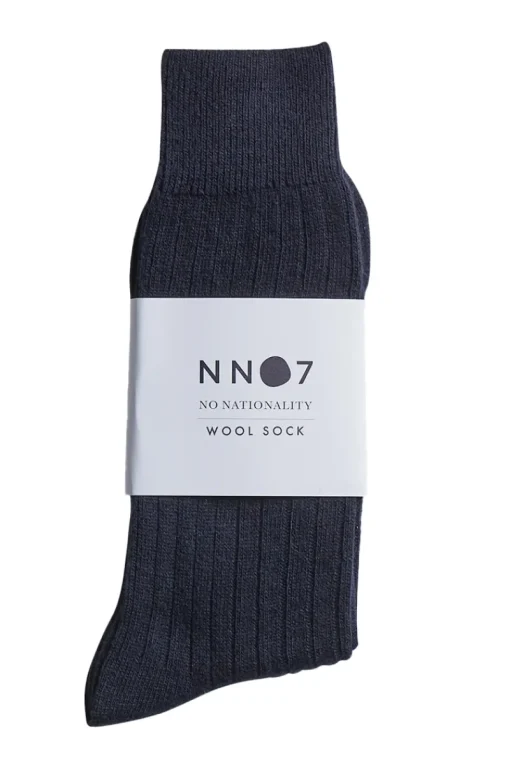 NN07 Designer^Heren sokken blauw
