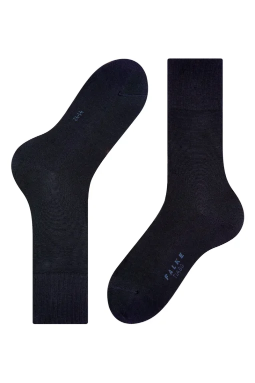 Falke Luxury^Heren sokken blauw
