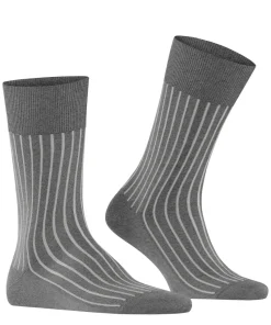 Falke Designer^Heren sokken grijs
