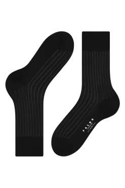 Falke Luxury^Heren sokken grijs