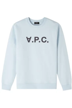 A.P.C. Outlet^Heren sweater blauw