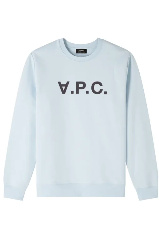 A.P.C. Outlet^Heren sweater blauw