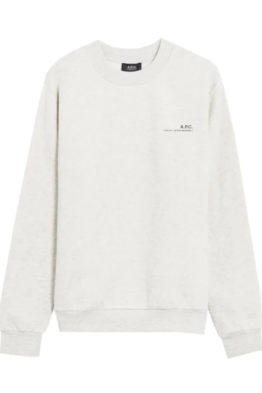 A.P.C. Designer|Truien & Vesten^Heren sweater ecru