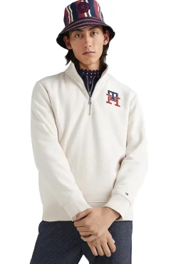 Tommy Hilfiger Outlet^Heren sweater ecru