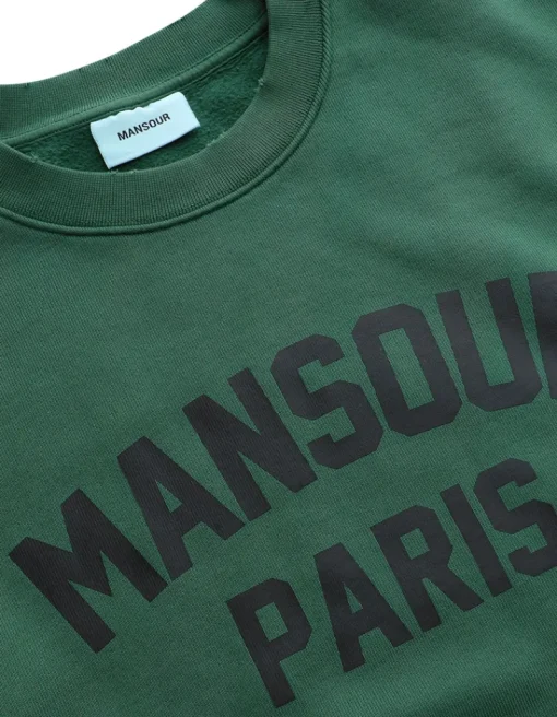 Mansour Designer|Truien & Vesten^Heren sweater groen