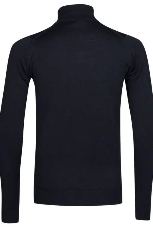 John Smedley Luxury|Truien & Vesten^Heren trui blauw