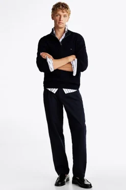 Tommy Hilfiger Jeans & Casuals|Truien & Vesten^Heren trui blauw