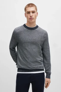 Boss Orange Jeans & Casuals|Truien & Vesten^Heren trui blauw