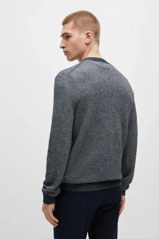 Boss Orange Jeans & Casuals|Truien & Vesten^Heren trui blauw