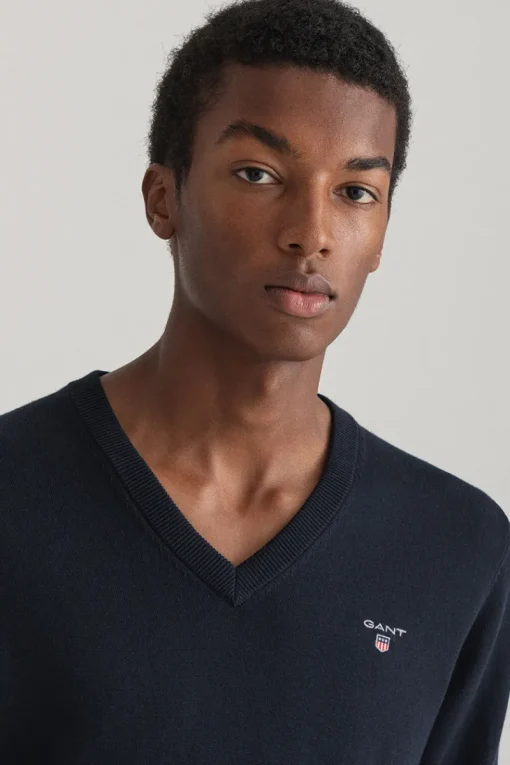 Gant Modern Classics|Truien & Vesten^Heren trui blauw